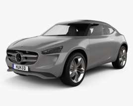 Mercedes-Benz Vision G-Code 2017 3D模型