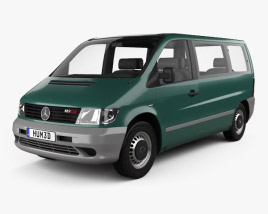 Mercedes-Benz Vito (W638) Passenger Van 2003 3D model