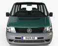 Mercedes-Benz Vito (W638) Passenger Van 2003 3D模型 正面图