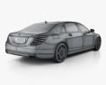 Mercedes-Benz S-клас (W222) Maybach 2019 3D модель