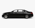 Mercedes-Benz S-class (W222) Maybach 2019 3d model side view