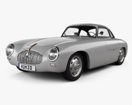 Mercedes-Benz SLクラス (W194) 1952 3Dモデル