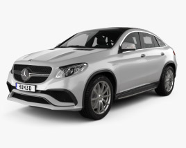 Mercedes-Benz GLE 클래스 (C292) Coupe AMG 2017 3D 모델 