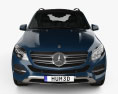 Mercedes-Benz GLE 클래스 (W166) 2017 3D 모델  front view