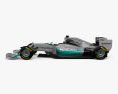 Mercedes-Benz W05 2014 3Dモデル side view