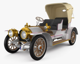 Mercedes-Benz Simplex 28-32 Phaeton 1905 3D model