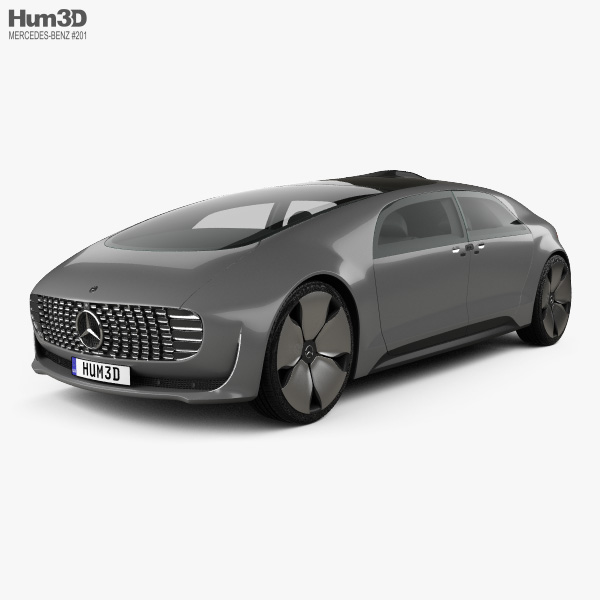Mercedes-Benz F 015 2015 3D model