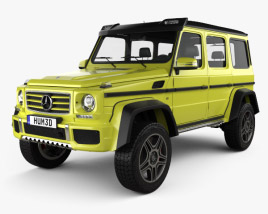 Mercedes-Benz G 클래스 4x4-2 2017 3D 모델 