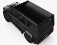 Mercedes-Benz Classe G G800 Brabus Widestar 2013 Modelo 3d vista de cima