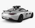 Mercedes-Benz AMG GT S F1 Safety Car 2018 3D 모델  back view