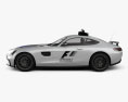 Mercedes-Benz AMG GT S F1 Safety Car 2018 3D模型 侧视图