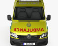 Mercedes-Benz Sprinter (W903) Ambulancia 2000 Modelo 3D vista frontal