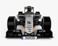 Force India VJM08 2015 3Dモデル front view