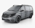Mercedes-Benz Vito Tourer Select L2 (W447) 2018 3d model wire render