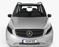 Mercedes-Benz Vito Tourer Select L2 (W447) 2018 3d model front view