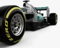 Mercedes-Benz F1 W06 hybrid 2015 3D-Modell