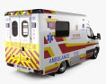 Mercedes-Benz Sprinter (W906) Ambulance 2014 3d model back view