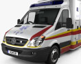 Mercedes-Benz Sprinter (W906) Ambulancia 2011 Modelo 3D