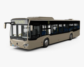 Mercedes-Benz Citaro (O530) bus with HQ interior 2011 3D model