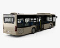 Mercedes-Benz Citaro (O530) Autobús con interior 2011 Modelo 3D vista trasera