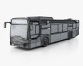 Mercedes-Benz Citaro (O530) Autobús con interior 2011 Modelo 3D wire render