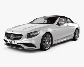 Mercedes-Benz S级 AMG 敞篷车 2014 3D模型