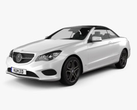 Mercedes-Benz E-class convertible 2017 3D model