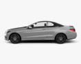 Mercedes-Benz E-class convertible AMG Sports Package 2017 3d model side view