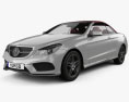 Mercedes-Benz E-class convertible AMG Sports Package with HQ interior 2017 3d model