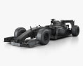 Williams FW37 2014 3D-Modell wire render