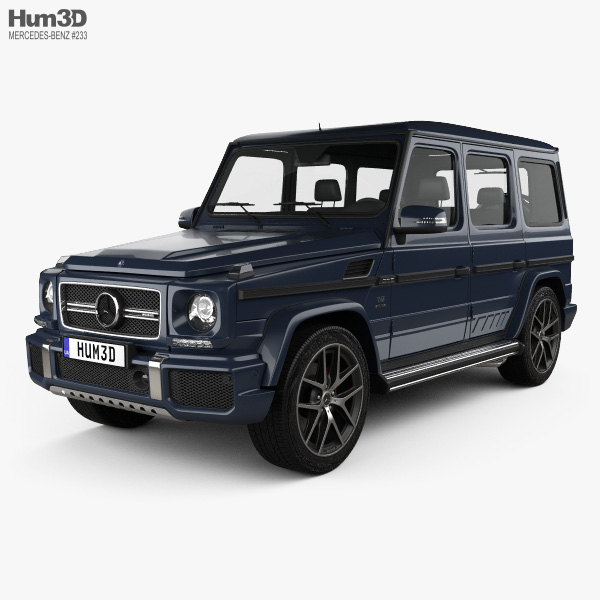 Mercedes-Benz G-class AMG 2019 3D model