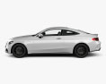 Mercedes-Benz C-class AMG coupe 2018 3d model side view