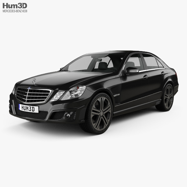 Mercedes-Benz E 클래스 Brabus 2015 3D 모델 