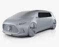 Mercedes-Benz Vision Tokyo 2015 3d model clay render