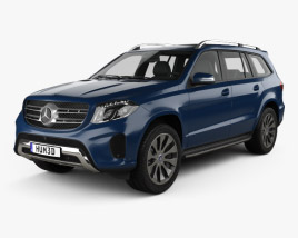 Mercedes-Benz GLS-class 2018 3D model