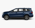 Mercedes-Benz GLS-class 2018 3d model side view