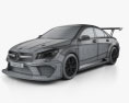 Mercedes-Benz CLA-Class (C117) AMG Racing 2015 Modello 3D wire render