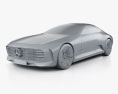 Mercedes-Benz IAA 2015 3d model clay render