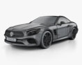 Mercedes-Benz SL-class (R231) 2018 3d model wire render