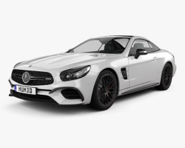 Mercedes-Benz SL-class (R231) SL 63 AMG 2018 3D model