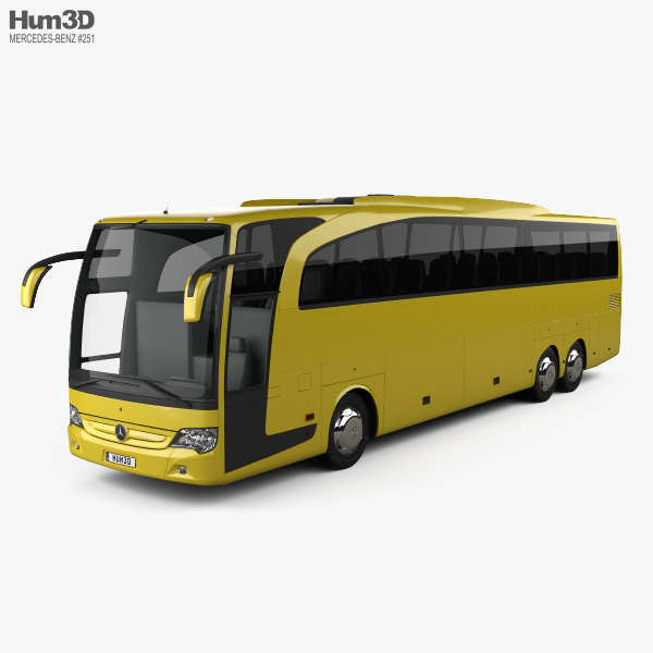 Mercedes-Benz Travego M Bus 2009 3D-Modell