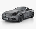 Mercedes-Benz SLC-class 2020 3d model wire render