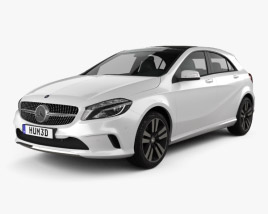 Mercedes-Benz A-class Urban Line 2018 3D model