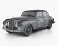 Mercedes-Benz 300 (W186) Limousine 1951 3d model wire render