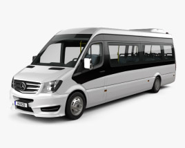 Mercedes-Benz Sprinter CUBY City Line Long Bus 2016 3D model