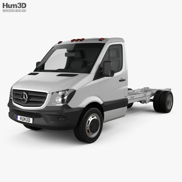 Mercedes-Benz Sprinter Single Cab Chassis LWB 2016 3D model