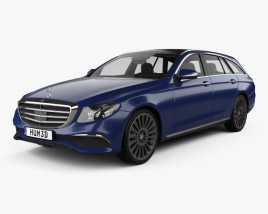 Mercedes-Benz E-class (S213) Exclusive Line estate 2019 3D model