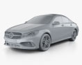 Mercedes-Benz CLA-Class (C117) AMG 2019 3d model clay render