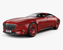 Mercedes-Benz Vision Maybach 6 2017 3D model