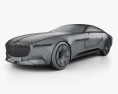 Mercedes-Benz Vision Maybach 6 2017 3d model wire render